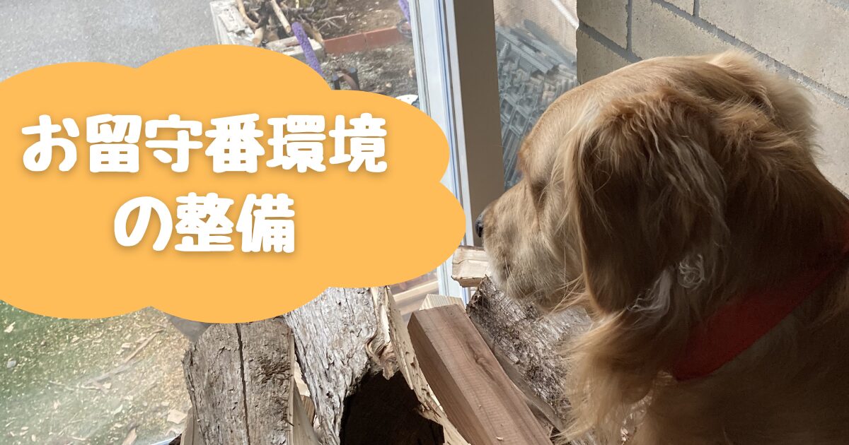 お留守番環境の整備